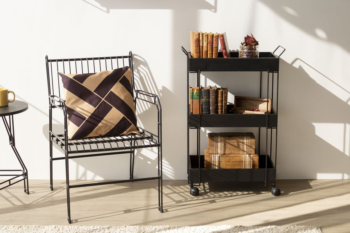 Como usar o carrinho multiuso aramado na decoração