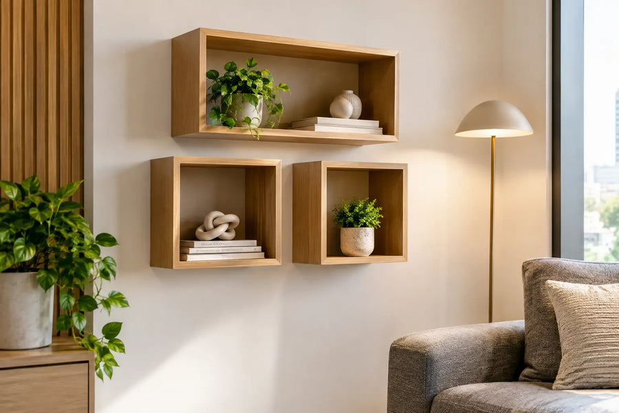 Nicho decorativo para organizar e valorizar espaços