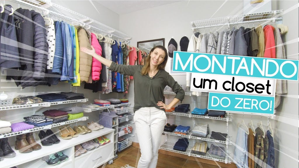 Monte um closet aramado gastando pouco