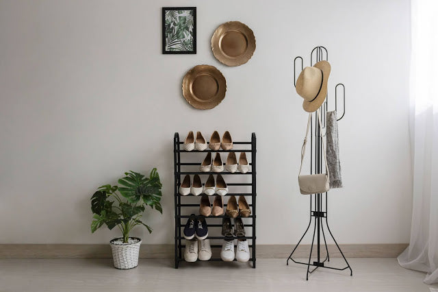 Como organizar sapatos em pequenos espaços