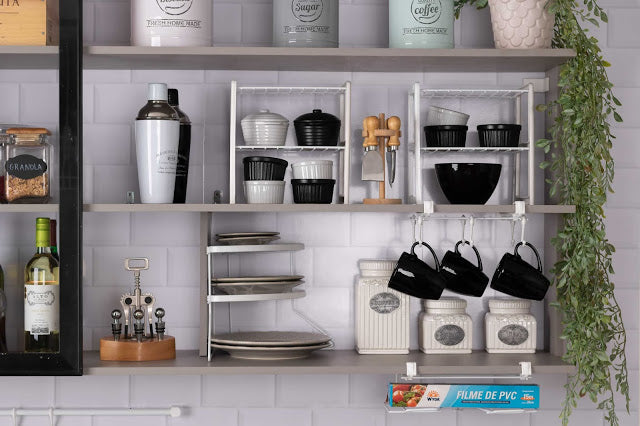 Organize sua cozinha com aramados