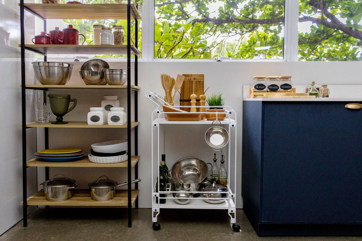 Como decorar a cozinha utilizando carrinhos multiuso