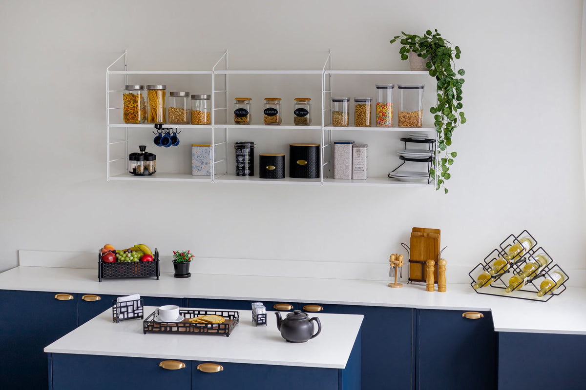 Estante aramada: Sua inspiração em 3 ambientes!