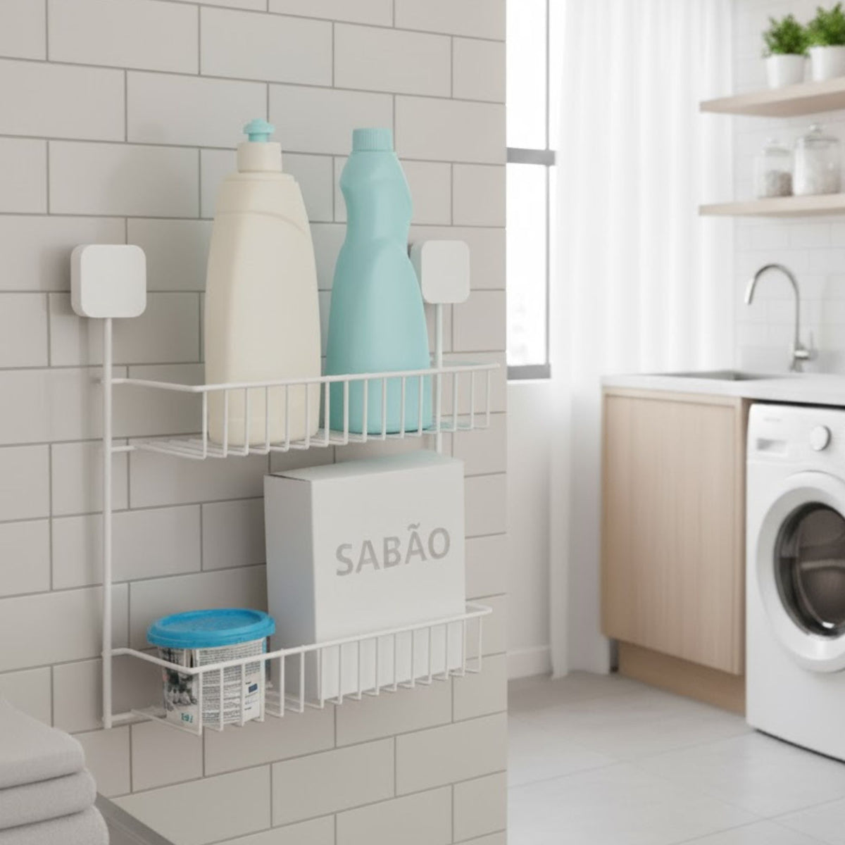 Suporte Aramado Duplo Pastilha