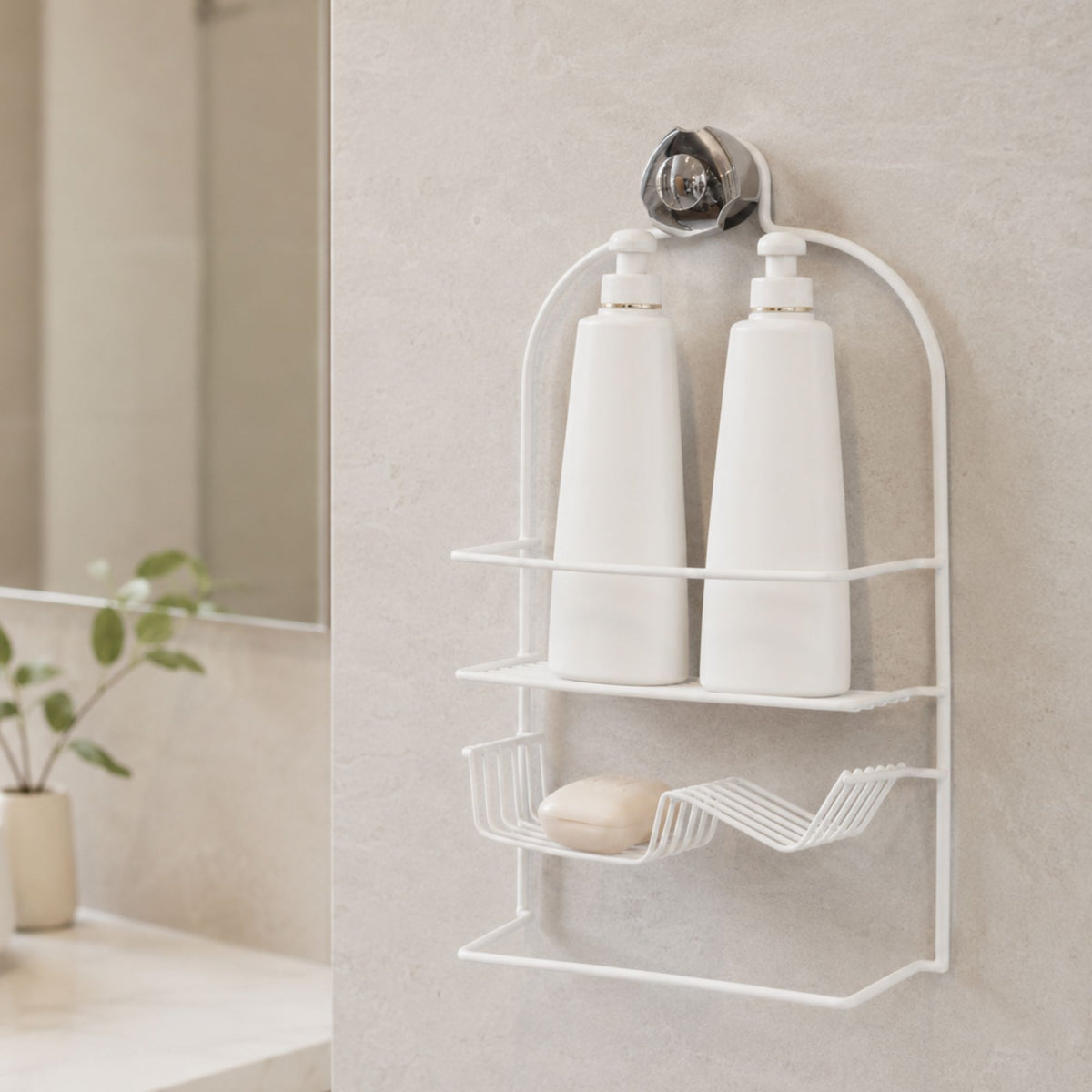Porta Shampoo aramado para pendurar