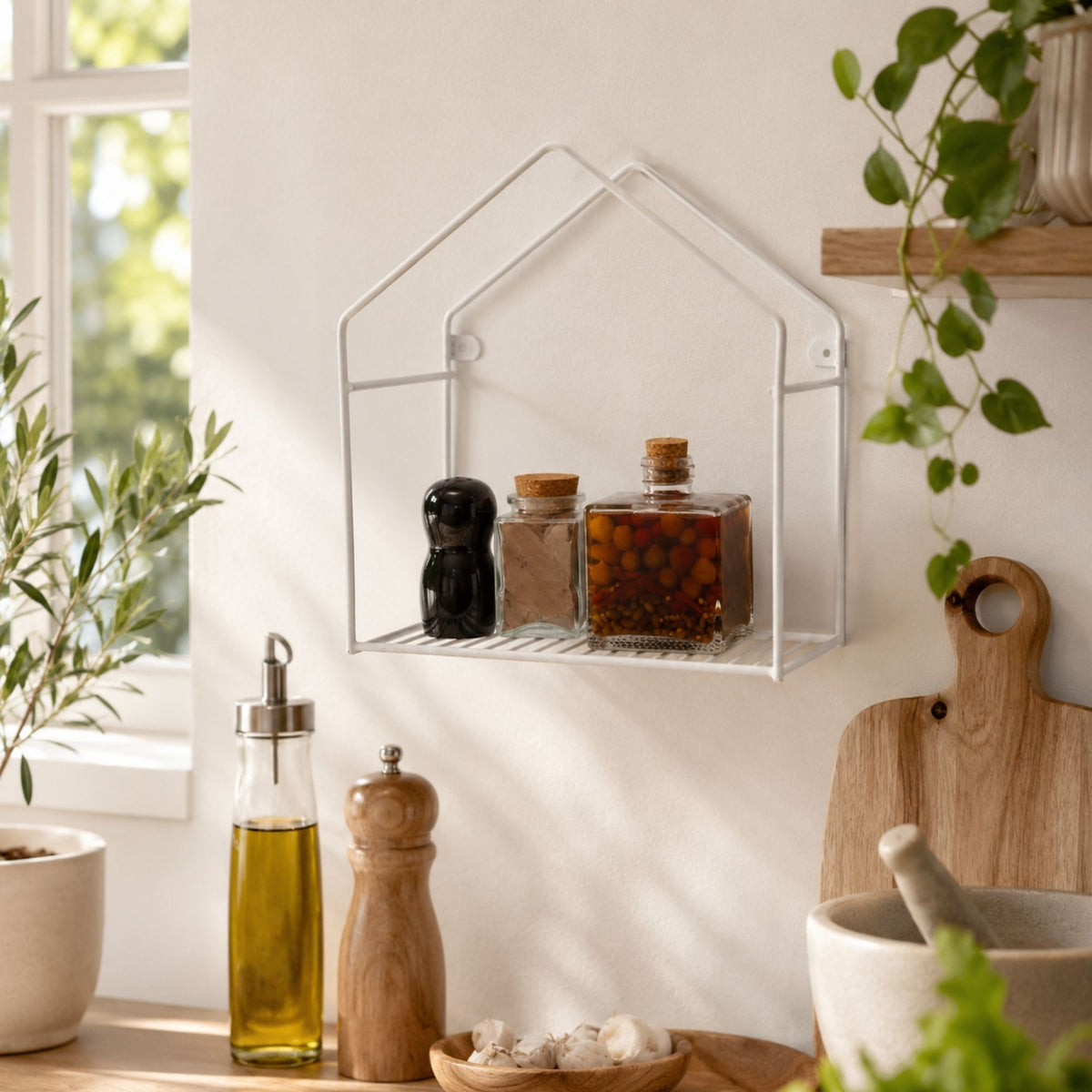 Nicho Home Parede Organizador Decorativo Prateleira Multiuso Sala Quarto Cozinha