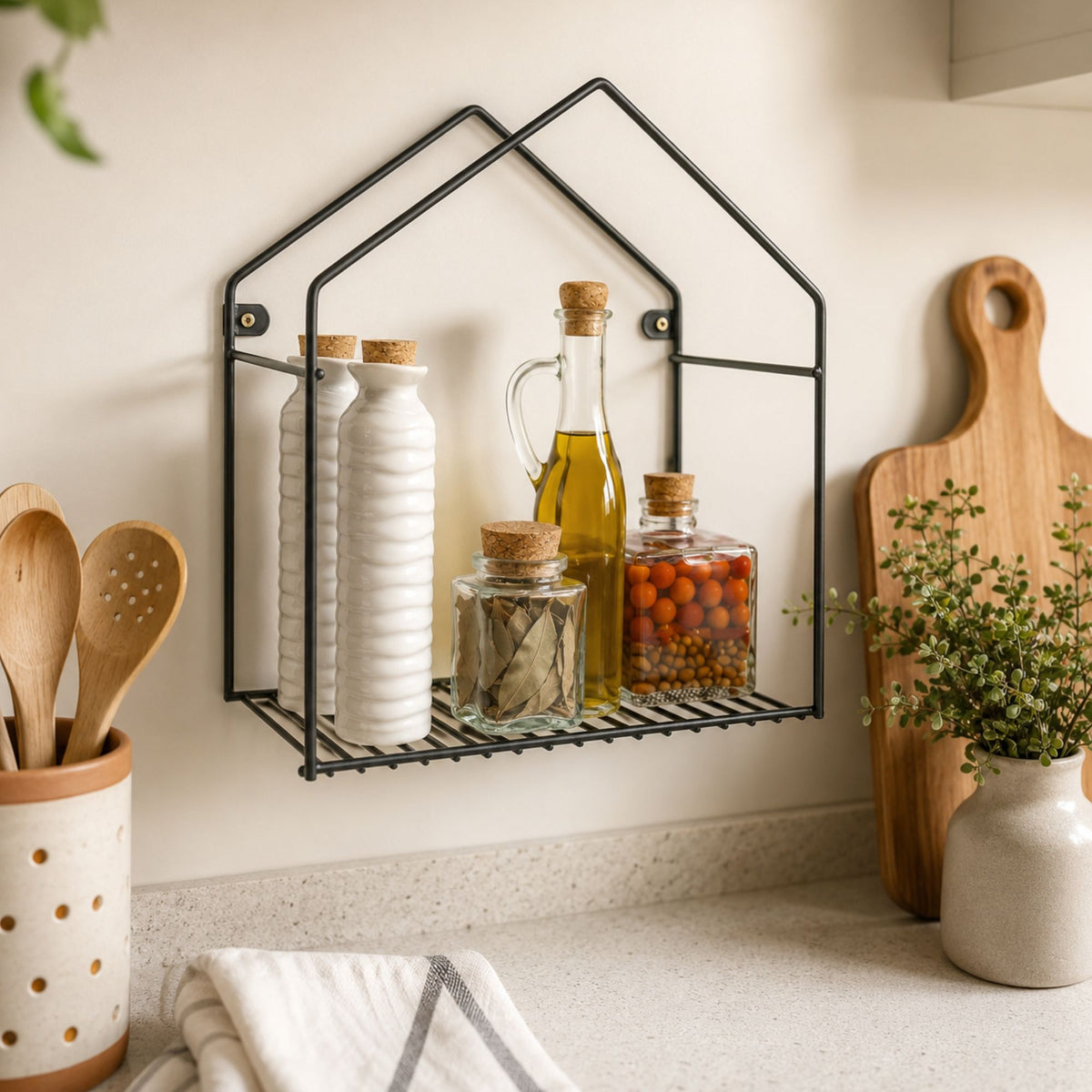 Nicho Home Parede Organizador Decorativo Prateleira Multiuso Sala Quarto Cozinha