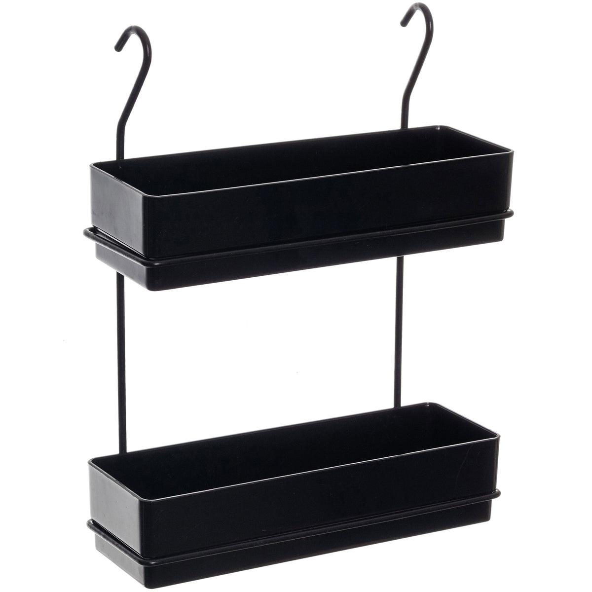 Porta temperos e condimentos duplo para parede - Linha Cook Premium - Não acompanha barra