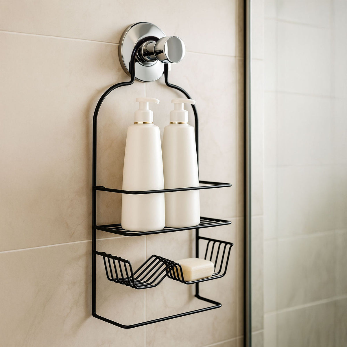 Porta Shampoo aramado para pendurar