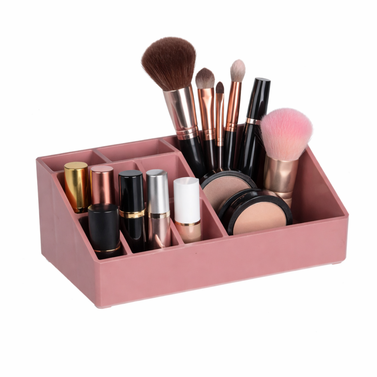 Organizador de Maquiagem Multiuso para Cosméticos, Pincéis e Acessórios de Beleza