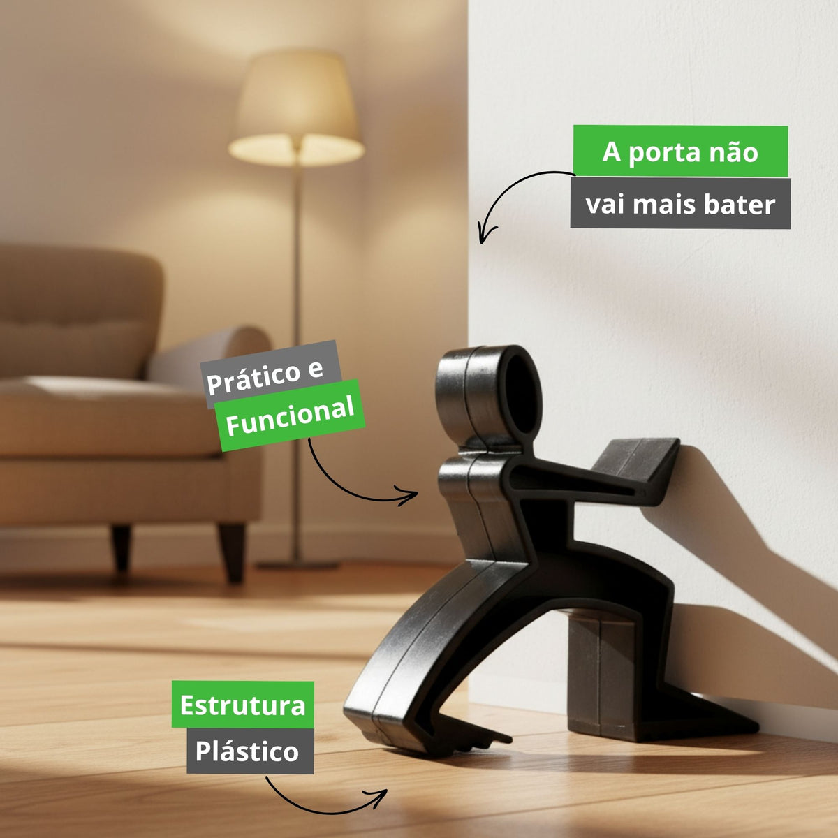 Trava para porta man