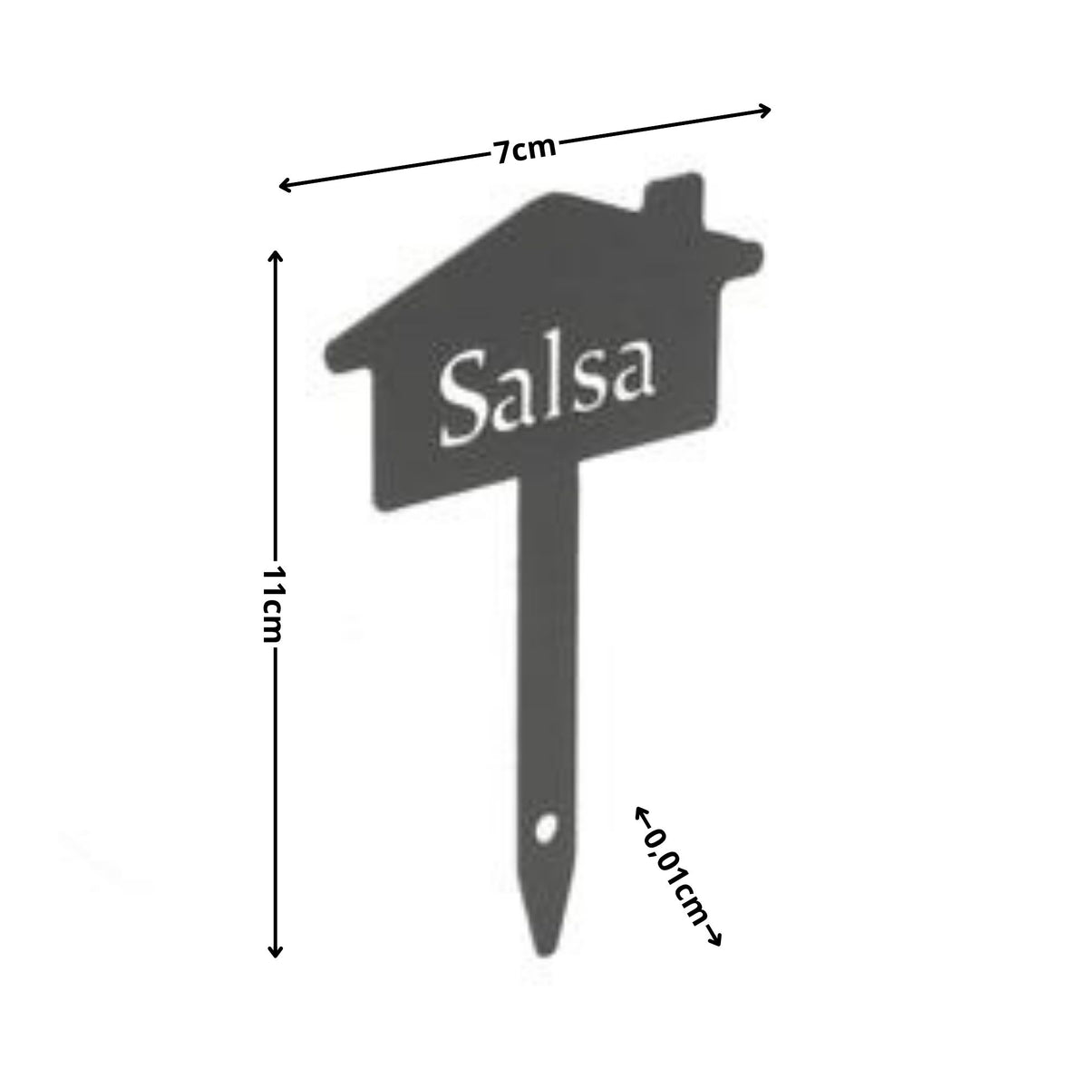 Plaquinha Aramada Salsa
