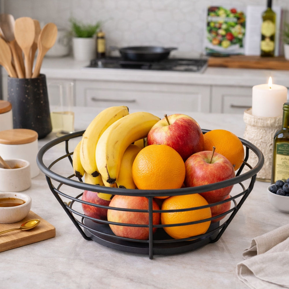 Fruteira de Mesa Organizadora Only Aramada