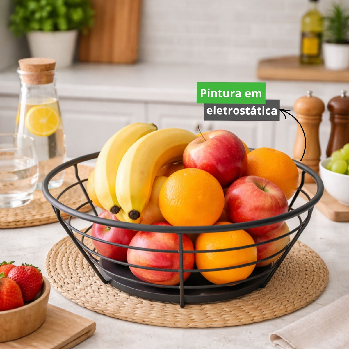 Fruteira de Mesa Organizadora Only Aramada