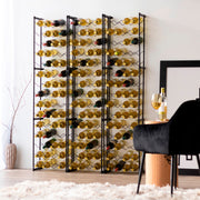 Adega de Parede Para Sala Aramado para 180 garrafas de vinho