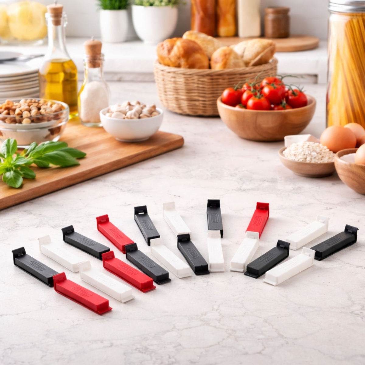 Kit Prendedor Lacre Multiuso Fecha Embalagens com 20 Un Pequeno