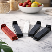 Kit 5 Prendedores de Embalagem Pequeno – Fecho Multiuso para Alimentos, Snacks e Mantimentos