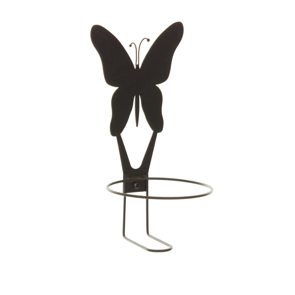 Suporte para Planta de Parede Borboleta – Porta Vaso Decorativo em Aço para Jardim, Varanda e Área Gourmet