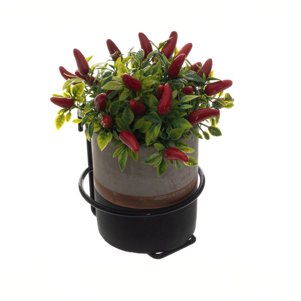 Suporte para Vaso Redondo 14cm em Aço Aramado – Base Decorativa para Plantas e Jardim Vertical