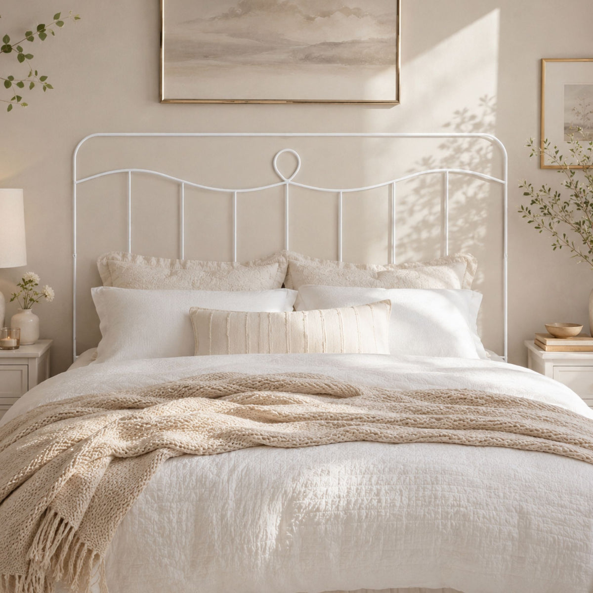 Cabeceira de Cama Casal Aramado 140cm Vitória