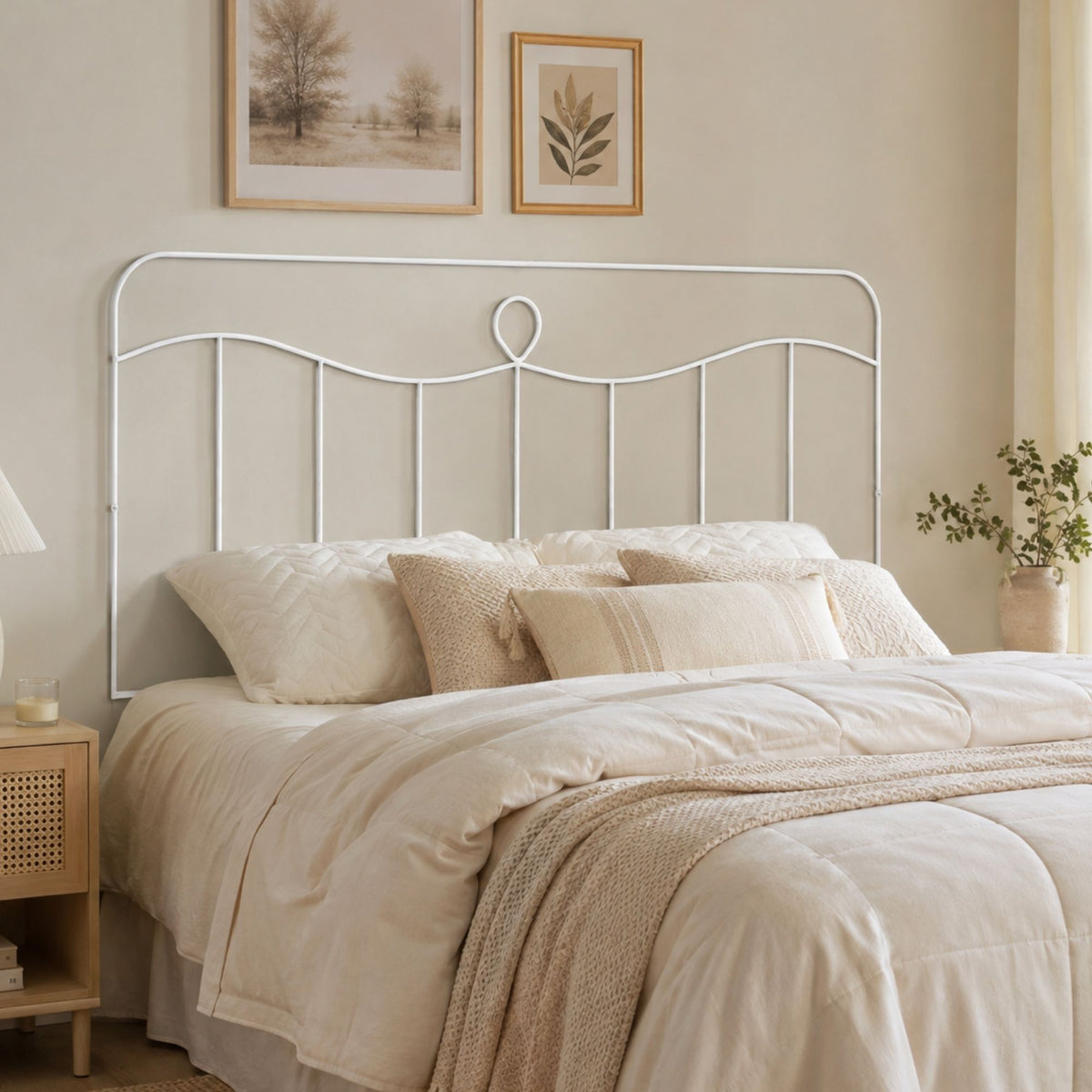 Cabeceira de Cama Casal Aramado 140cm Vitória