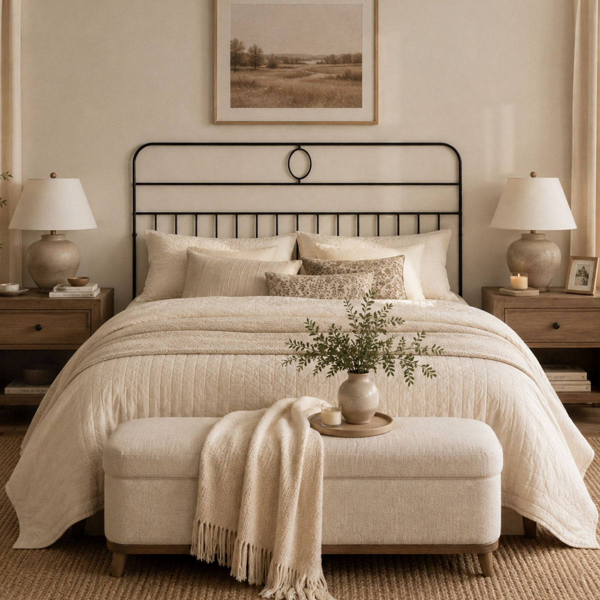 Cabeceira de Cama Casal Aramado 140cm Blumenau