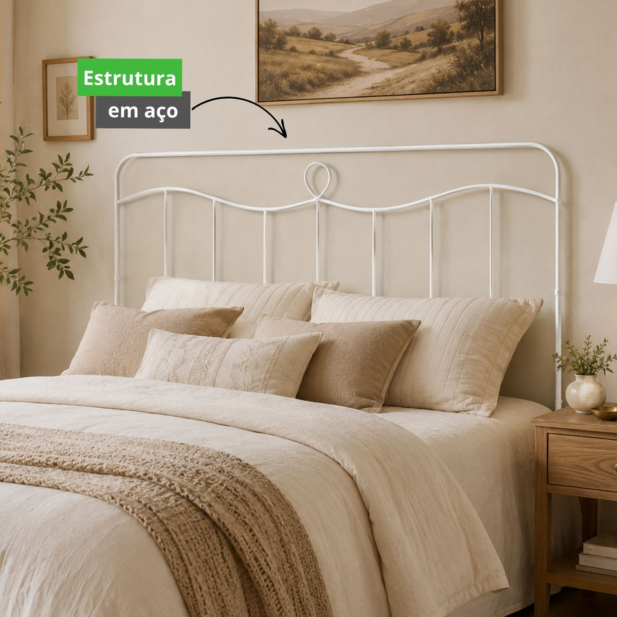 Cabeceira de Cama Aramado Queen 160cm Vitória