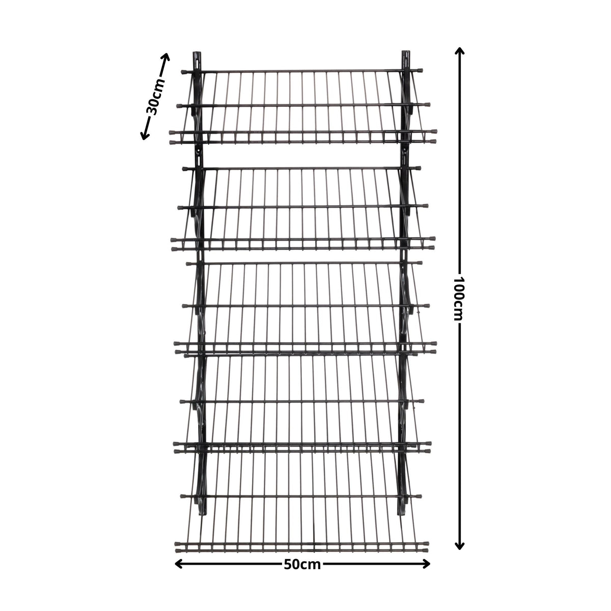 Sapateira Vertical Parede Armário Aramado Closet kit 2