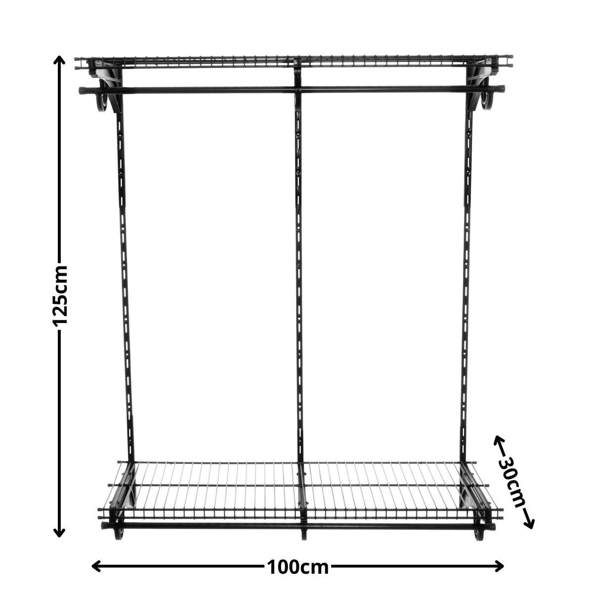 Armário aramado kit 7 - Closet ou quarto