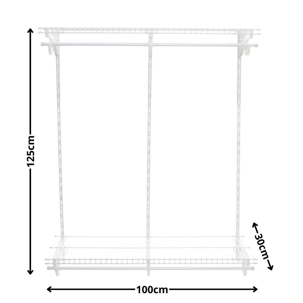 Armário aramado kit 7 - Closet ou quarto