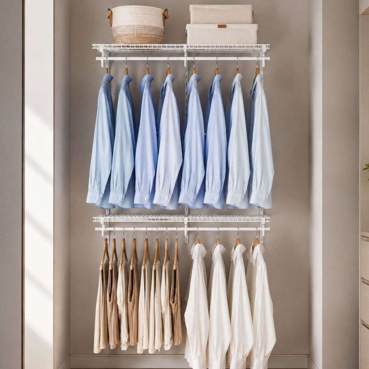 Armário aramado kit 7 - Closet ou quarto