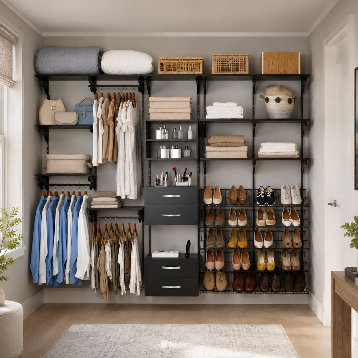 Armário aramado kit 23 - Closet ou quarto