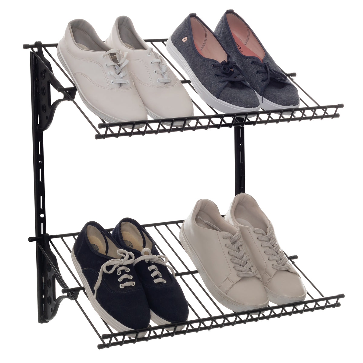 Sapateira Vertical Parede Pequena Aramado 6 Pares 50cm