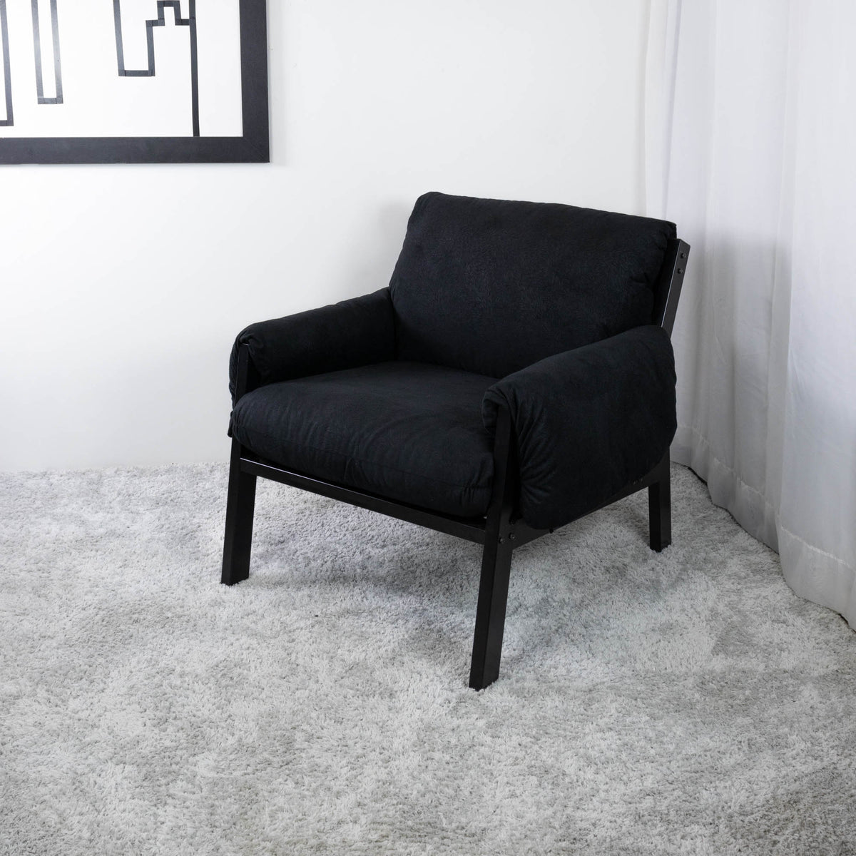Poltrona Decorativa Reforçada Design Luxo Consultório Nona
