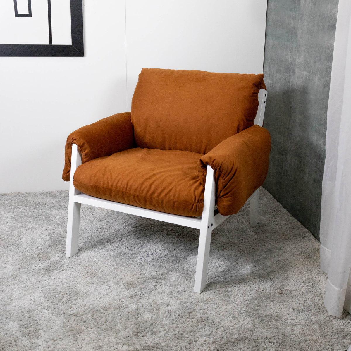 Poltrona Decorativa Reforçada Design Luxo Consultório Nona