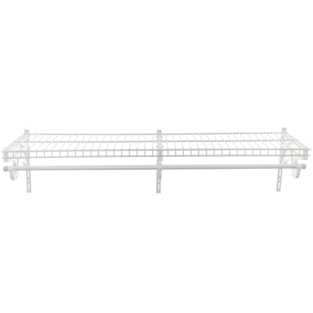 Prateleiras de Parede para Quarto com Suporte Cabideiro e Trilho