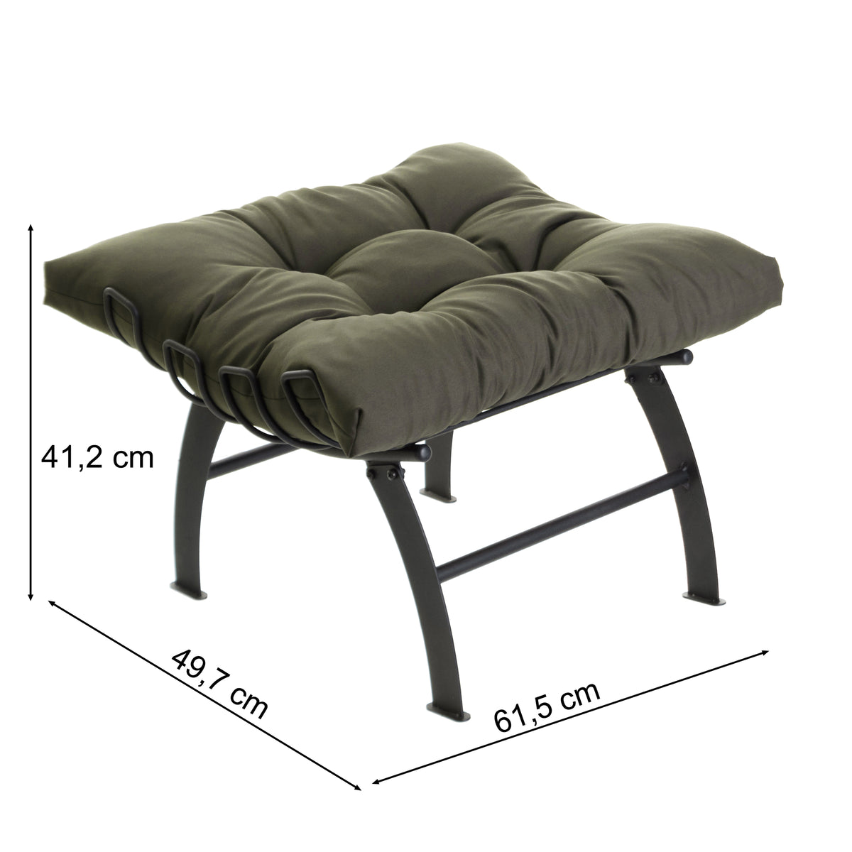 Puff Decorativo Aramado Comfort