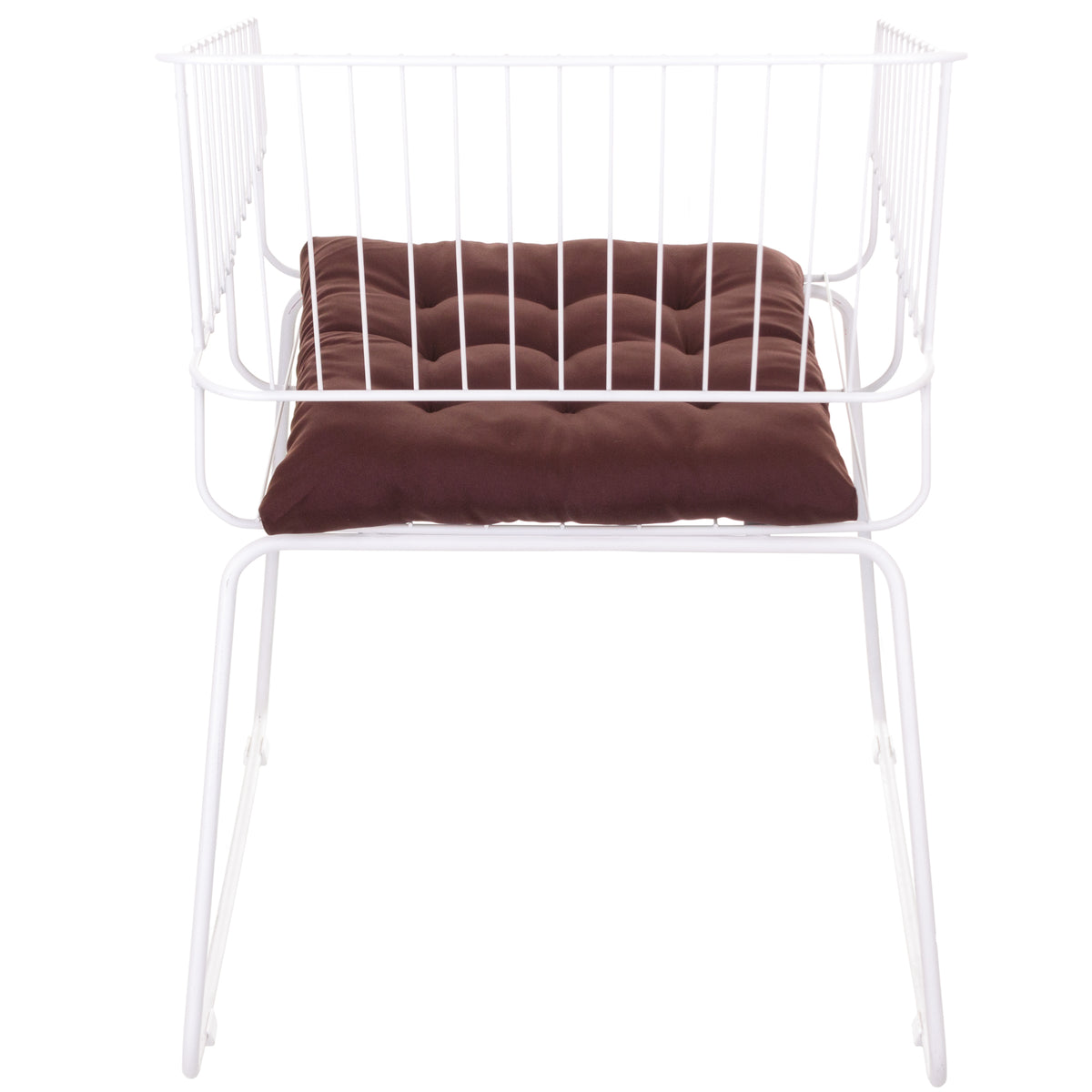 Cadeira de Jantar Design Industrial Aço Aramado Country