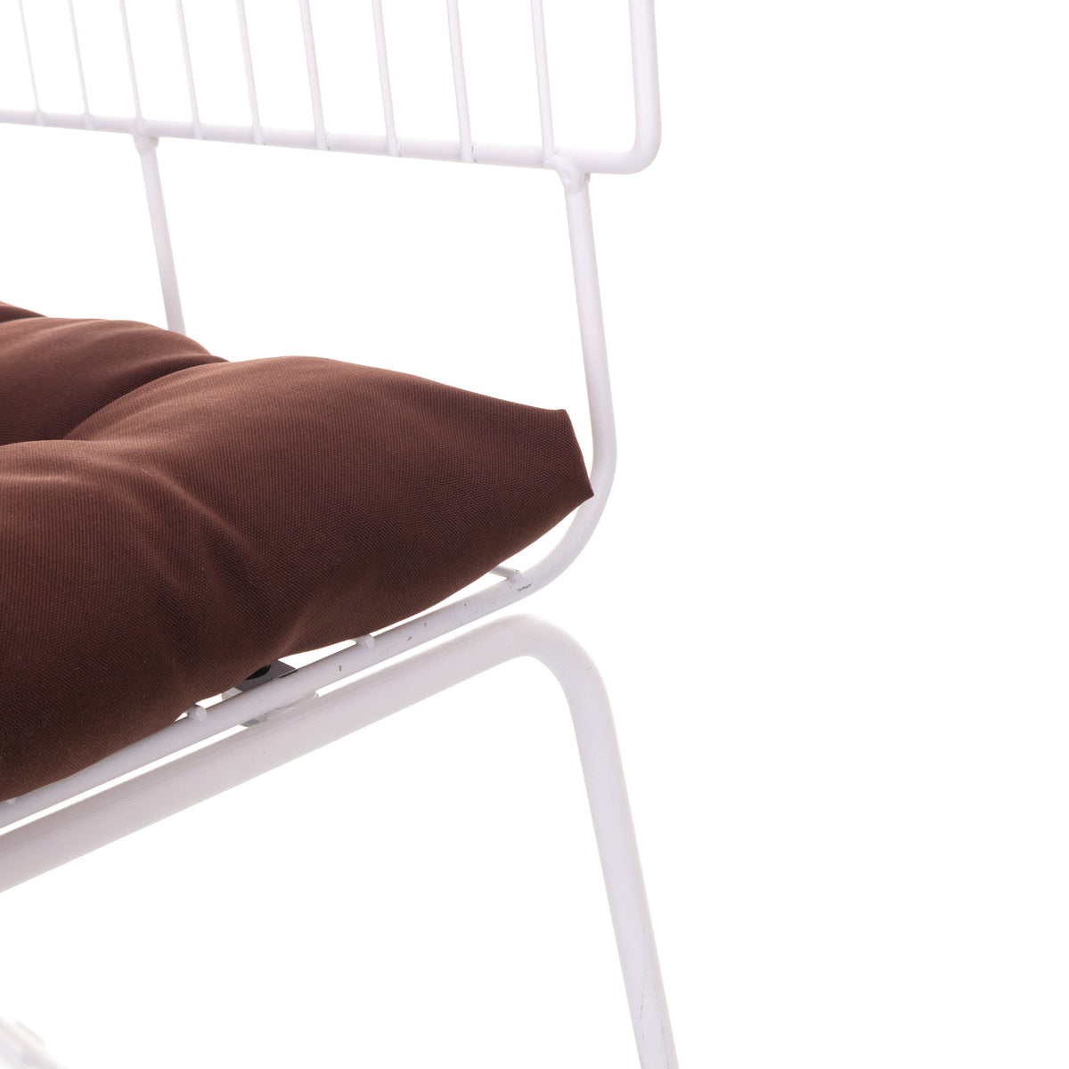 Cadeira de Jantar Design Industrial Aço Aramado Country