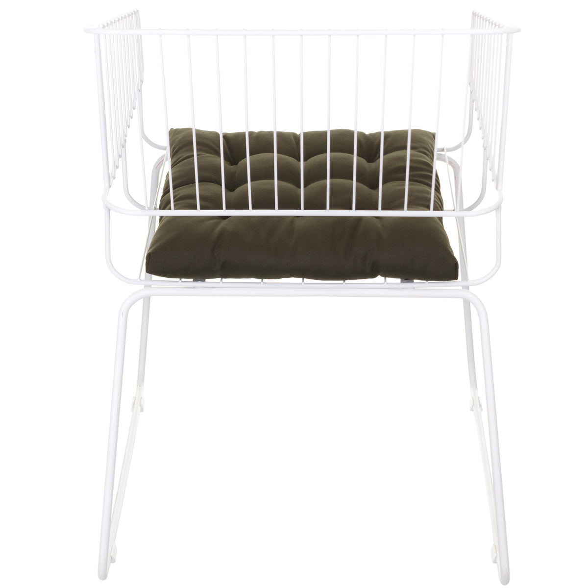 Cadeira de Jantar Design Industrial Aço Aramado Country