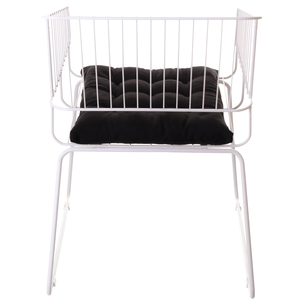Cadeira de Jantar Design Industrial Aço Aramado Country