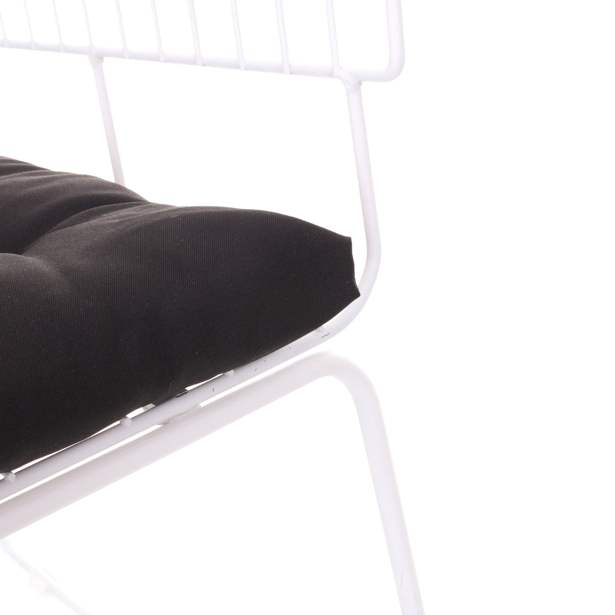Cadeira de Jantar Design Industrial Aço Aramado Country