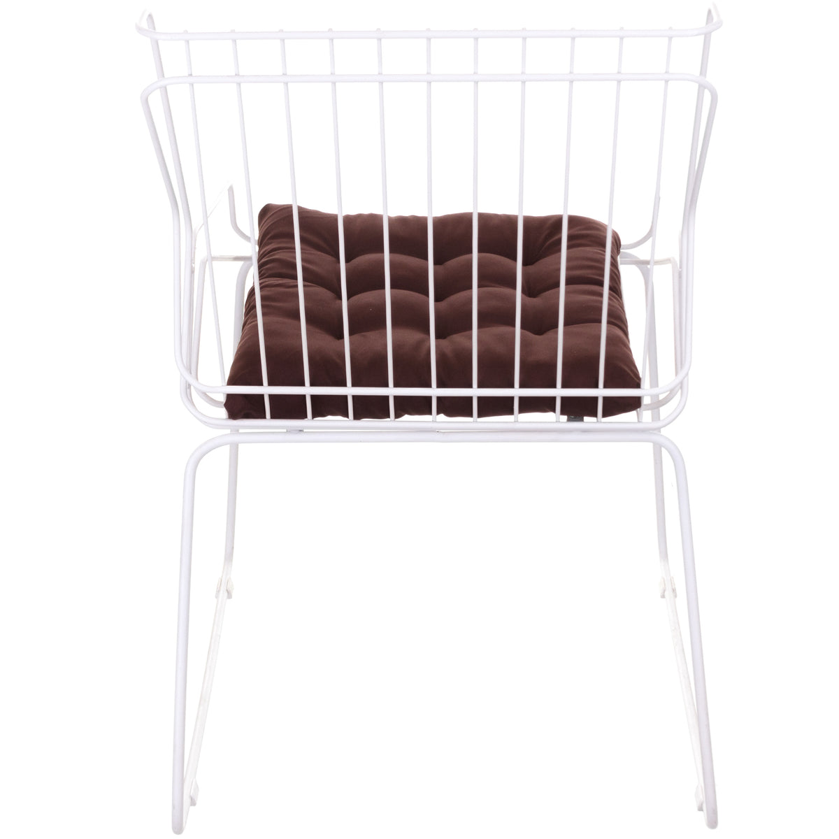 Cadeira de Jantar Design Industrial Aço Aramado Tron