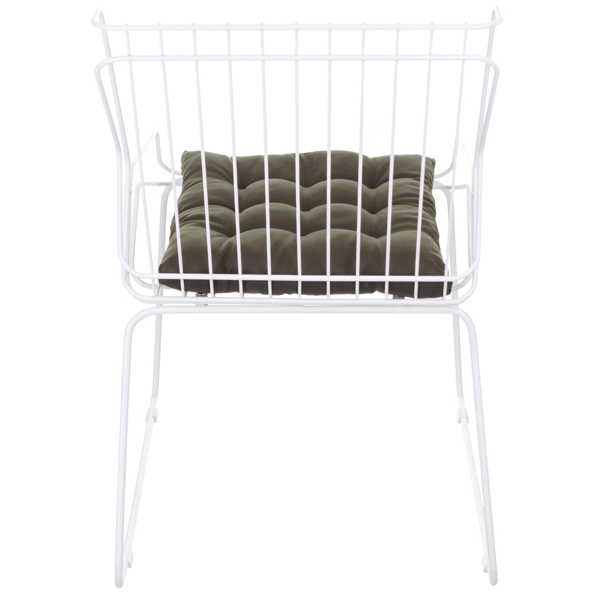 Cadeira de Jantar Design Industrial Aço Aramado Tron