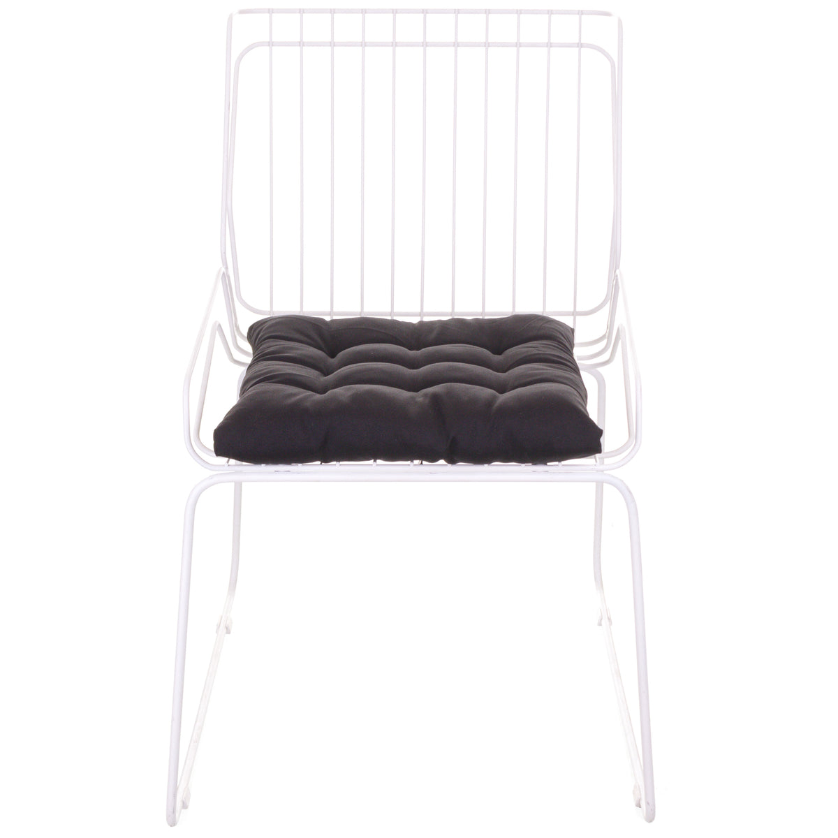 Cadeira de Jantar Design Industrial Aço Aramado Tron
