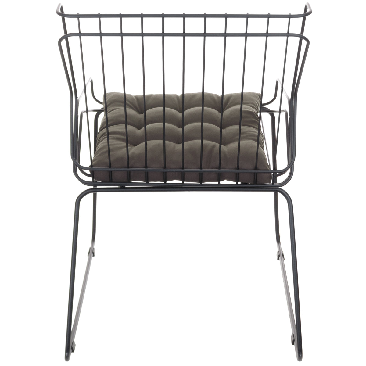Cadeira de Jantar Design Industrial Aço Aramado Tron
