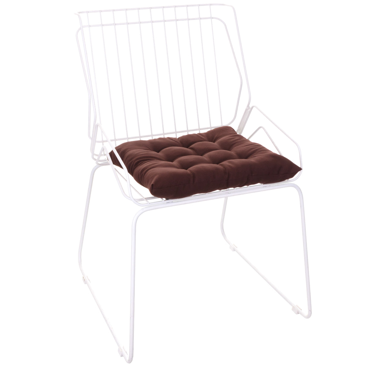 Cadeira de Jantar Design Industrial Aço Aramado Tron