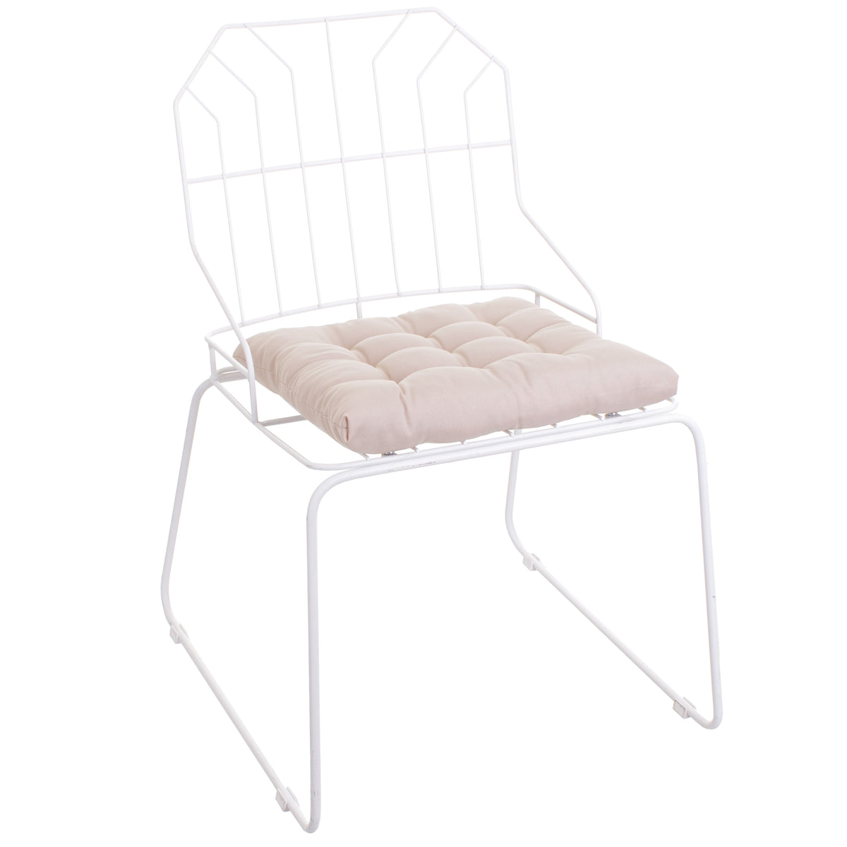 Cadeira de Jantar Top Design Industrial Aço Aramado Jovi