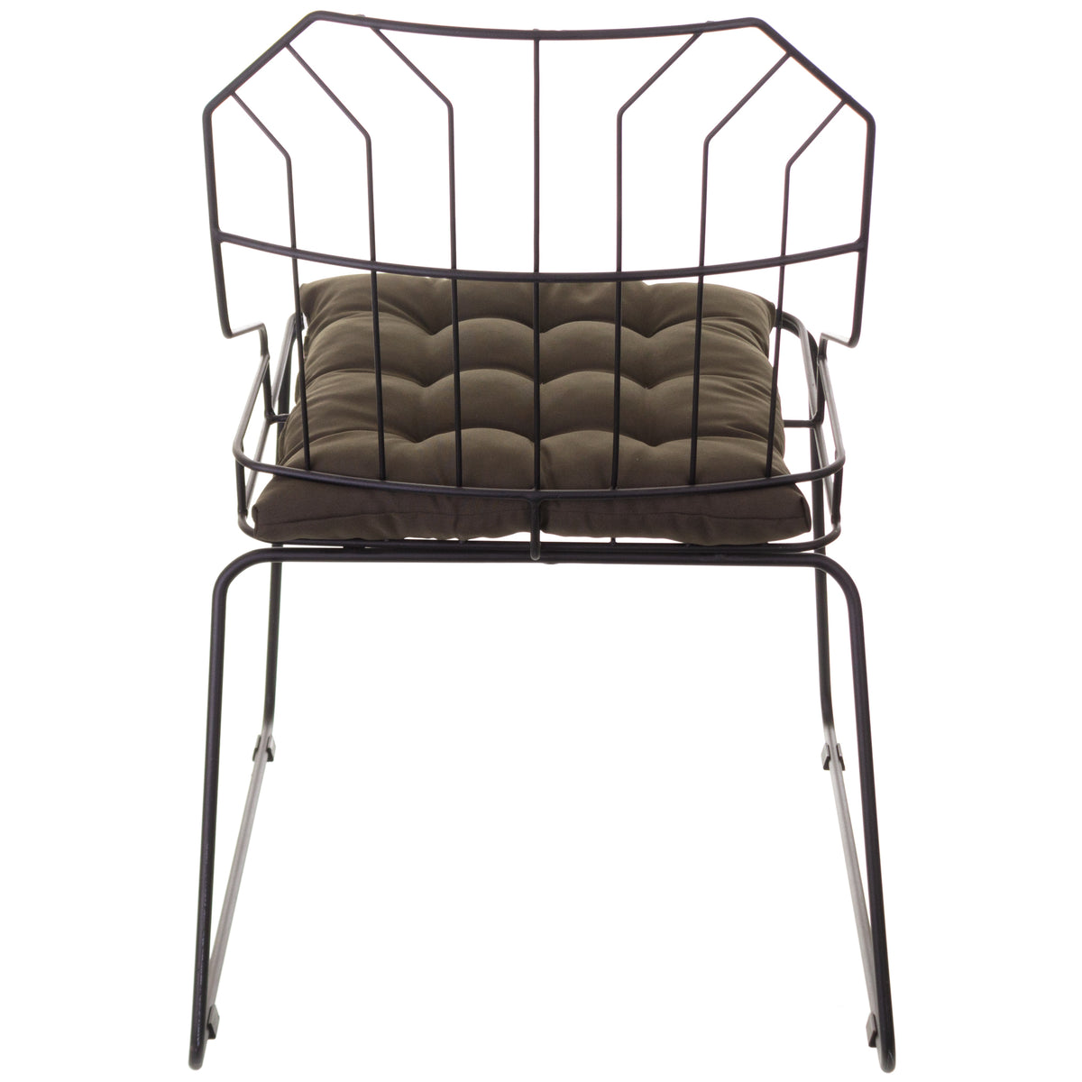 Cadeira de Jantar Top Design Industrial Aço Aramado Jovi