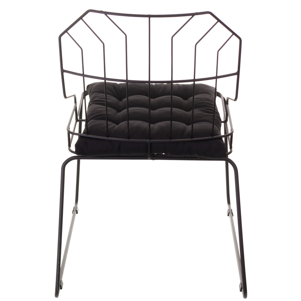 Cadeira de Jantar Top Design Industrial Aço Aramado Jovi